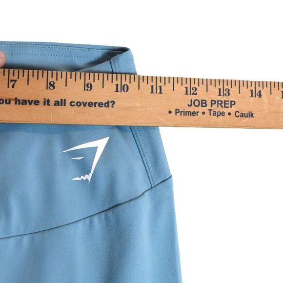 Gymshark Blue 7/8 Leggings Size S High Rise Athleisure Activewear  Gym - Picture 5 of 7
